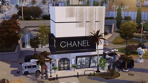 sims 4 Chanel store cc